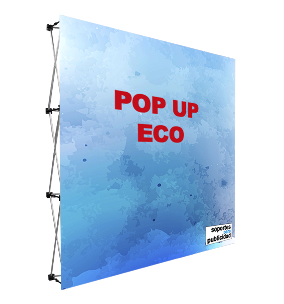 Popup / Photocall Eco - Soportes para Publicidad